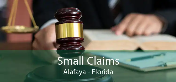 Small Claims Alafaya - Florida